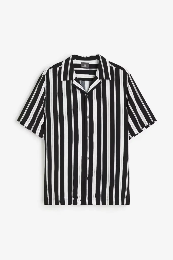 Black and White Shirt